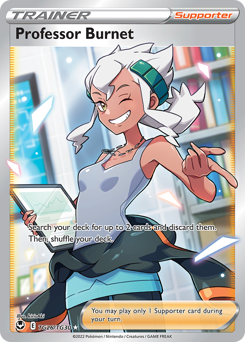 Pokemon Silver Tempest Trainer Gallery Professor Burnet - TG26