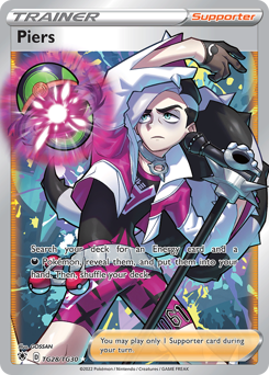 Pokemon Astral Radiance Trainer Gallery Piers - TG28