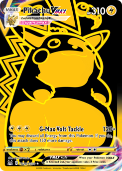 Pokemon Lost Origin Trainer Gallery Pikachu VMAX - TG29
