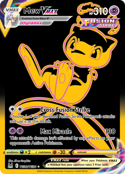 Pokemon Lost Origin Trainer Gallery Mew VMAX - TG30