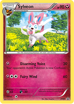 Pokemon XY Black Star Promos Sylveon - XY04