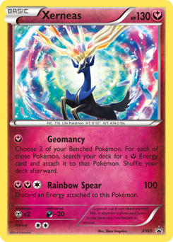 Pokemon XY Black Star Promos Xerneas - XY05