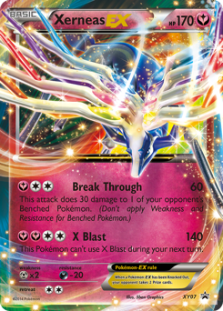 Pokemon XY Black Star Promos Xerneas-EX - XY07