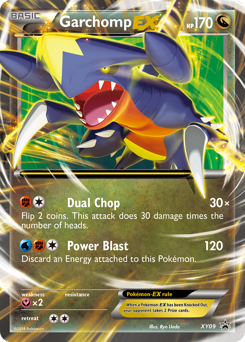 Pokemon XY Black Star Promos Garchomp-EX - XY09