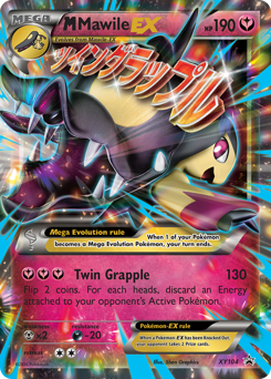 Pokemon XY Black Star Promos M Mawile-EX - XY104