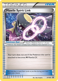 Pokemon XY Black Star Promos Mawile Spirit Link - XY105