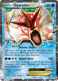 Pokemon XY Black Star Promos Gyarados-EX - XY106
