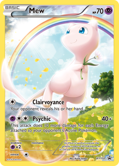 Pokemon XY Black Star Promos Mew - XY110