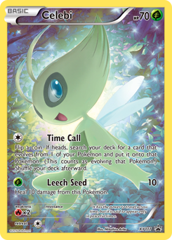 Pokemon XY Black Star Promos Celebi - XY111