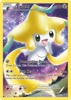 Pokemon XY Black Star Promos Jirachi - XY112
