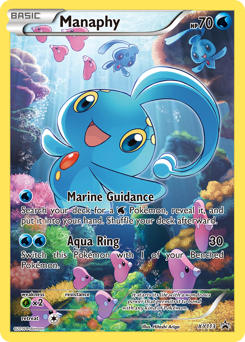Pokemon XY Black Star Promos Manaphy - XY113