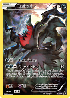 Pokemon XY Black Star Promos Darkrai - XY114