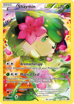 Pokemon XY Black Star Promos Shaymin - XY115