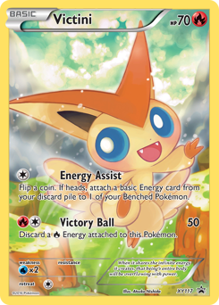 Pokemon XY Black Star Promos Victini - XY117