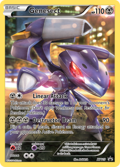 Pokemon XY Black Star Promos Genesect - XY119