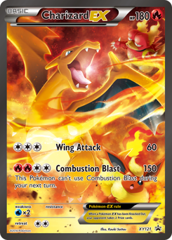 Pokemon XY Black Star Promos Charizard-EX - XY121
