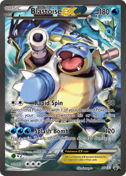 Pokemon XY Black Star Promos Blastoise-EX - XY122