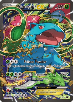 Pokemon XY Black Star Promos Venusaur-EX - XY123