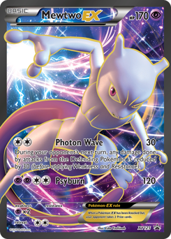 Pokemon XY Black Star Promos Mewtwo-EX - XY125