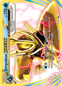 Pokemon XY Black Star Promos Empoleon BREAK - XY134