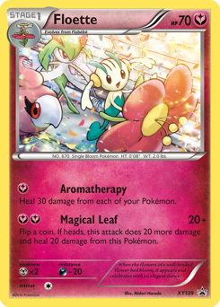 Pokemon XY Black Star Promos Floette - XY139