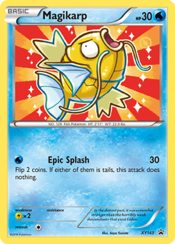 Pokemon XY Black Star Promos Magikarp - XY143