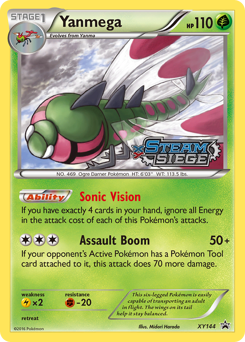 Pokemon XY Black Star Promos Yanmega - XY144