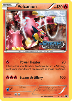 Pokemon XY Black Star Promos Volcanion - XY145