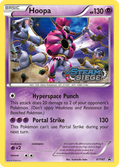 Pokemon XY Black Star Promos Hoopa - XY147