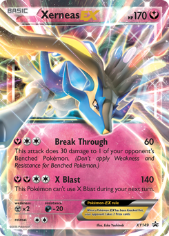 Pokemon XY Black Star Promos Xerneas-EX - XY149