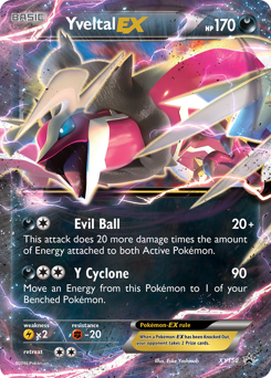 Pokemon XY Black Star Promos Yveltal-EX - XY150