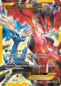Pokemon XY Black Star Promos Yveltal-EX - XY150a