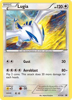 Pokemon XY Black Star Promos Lugia - XY156