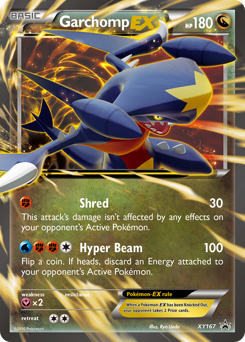 Pokemon XY Black Star Promos Garchomp-EX - XY167