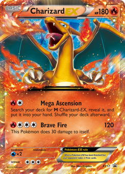 Pokemon XY Black Star Promos Charizard-EX - XY17