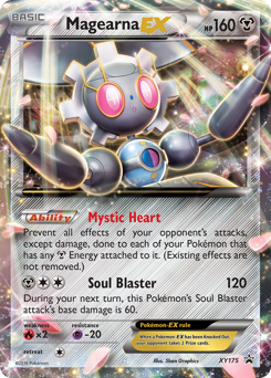 Pokemon XY Black Star Promos Magearna-EX - XY175