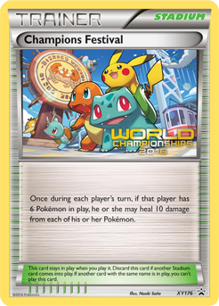 Pokemon XY Black Star Promos Champions Festival - XY176