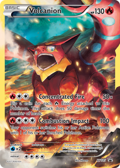 Pokemon XY Black Star Promos Volcanion - XY185