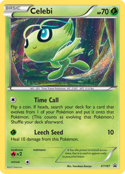 Pokemon XY Black Star Promos Celebi - XY187