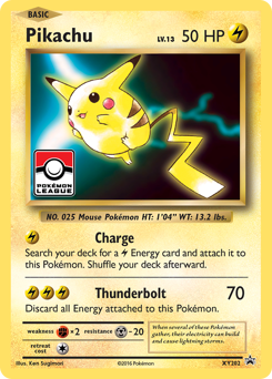 Pokemon XY Black Star Promos Pikachu - XY202