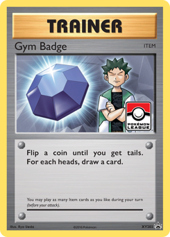Pokemon XY Black Star Promos Gym Badge - XY203