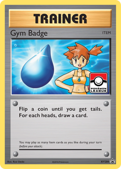 Pokemon XY Black Star Promos Gym Badge - XY204