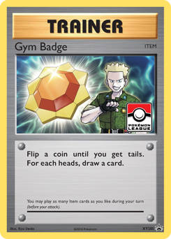 Pokemon XY Black Star Promos Gym Badge - XY205