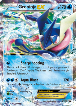 Pokemon XY Black Star Promos Greninja-EX - XY20