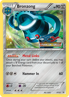 Pokemon XY Black Star Promos Bronzong - XY21