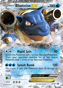 Pokemon XY Black Star Promos Blastoise-EX - XY30