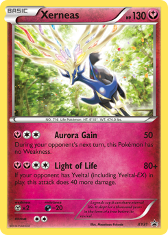 Pokemon XY Black Star Promos Xerneas - XY31