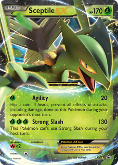 Pokemon XY Black Star Promos Sceptile-EX - XY53