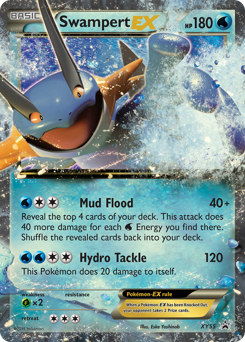 Pokemon XY Black Star Promos Swampert-EX - XY55