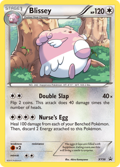 Pokemon XY Black Star Promos Blissey - XY56